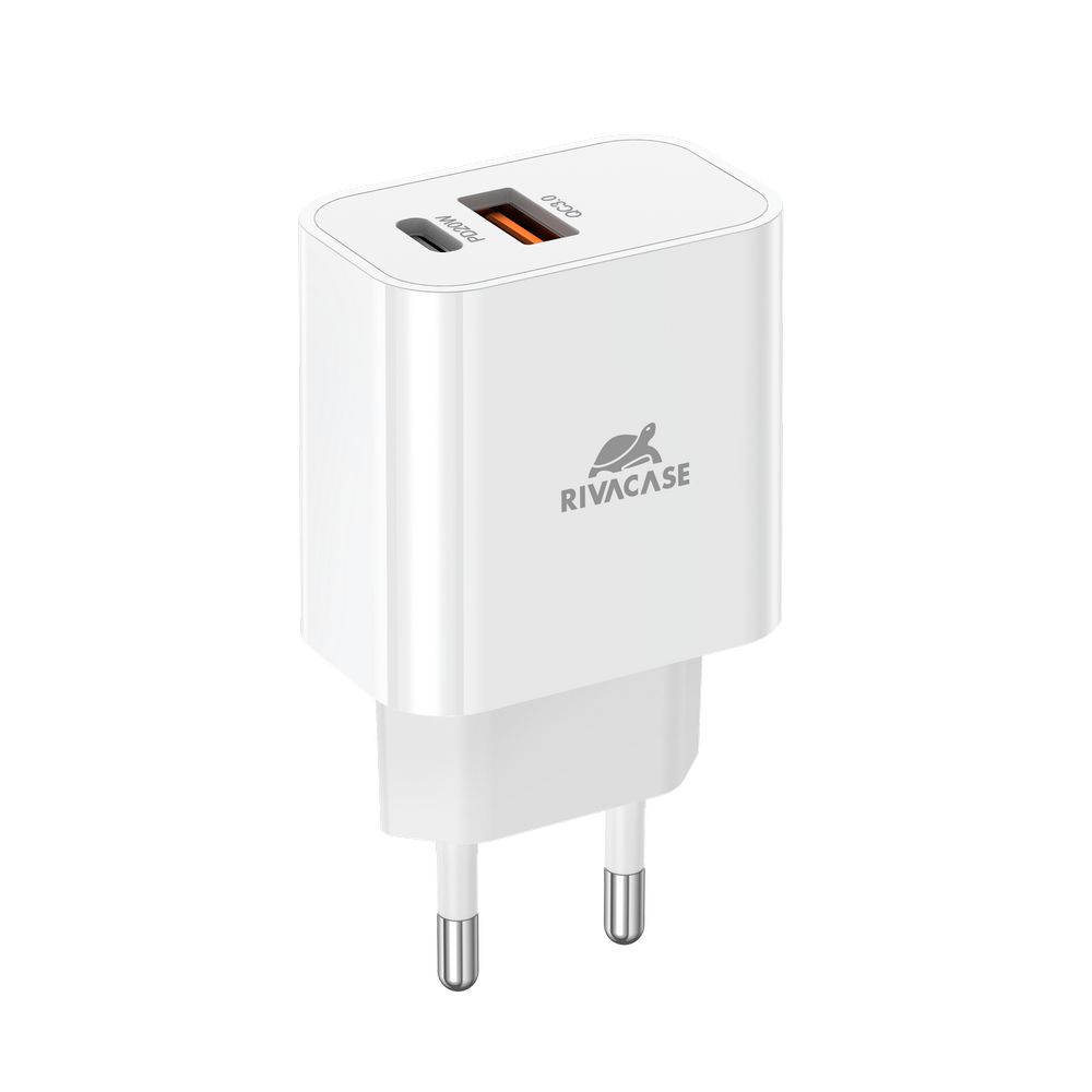 PS4102 W00 EU wall charger white PD20W + QC3.0, USB-A + USB-C